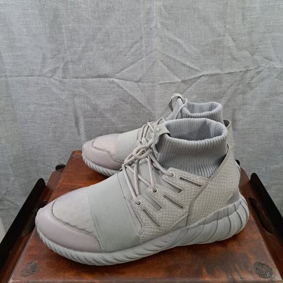 %Adidas Tubular Doom Metallic Silver 2016 Size 13 Men A53 main image 8